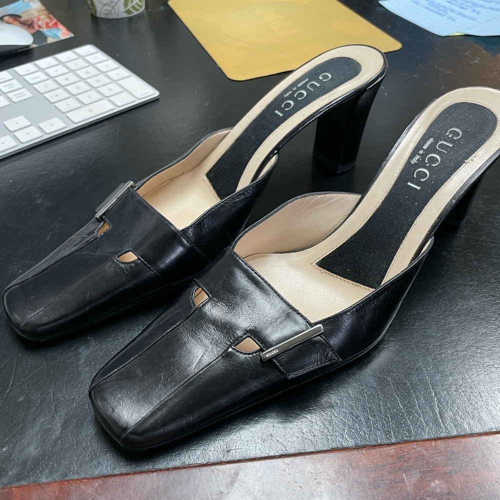 Vintage Gucci mules